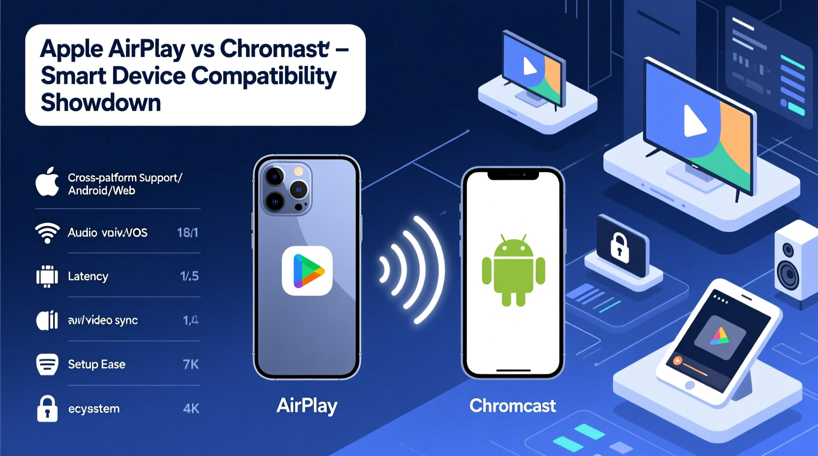 apple airplay vs chromecast which works better across smart devices