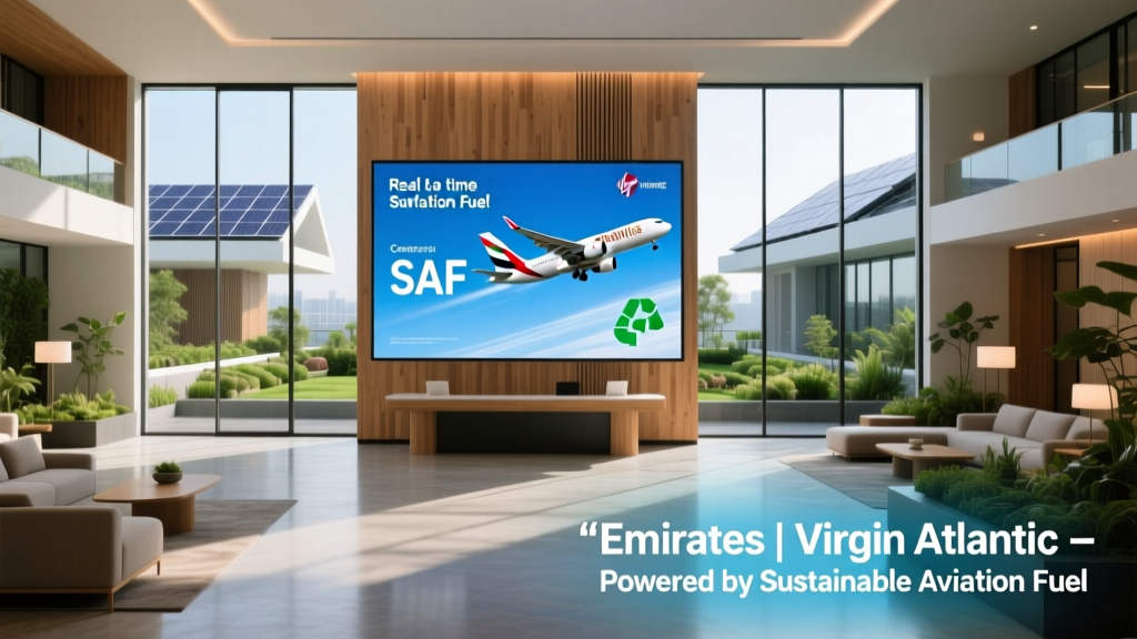 Sustainable Aviation Fuel: How Emirates and Virgin Atlantic Are Reshaping Long-Haul Travel
