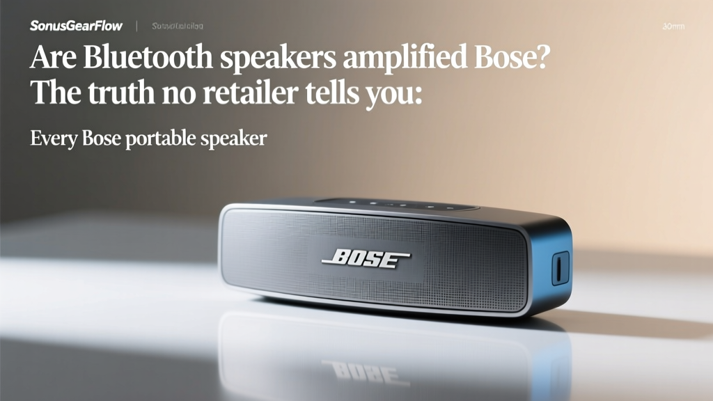 Bose Bluetooth Speakers: Amplified? (2026)