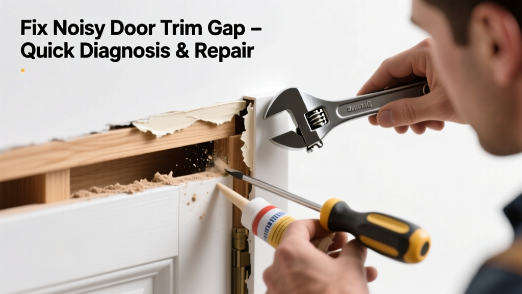 Fix Noisy Door Trim Gap: Quick Diagnosis & Repair
