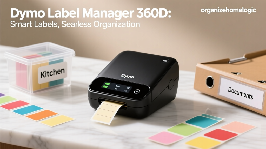Dymo Label Manager 360D: Smart Labels, Seamless Organization