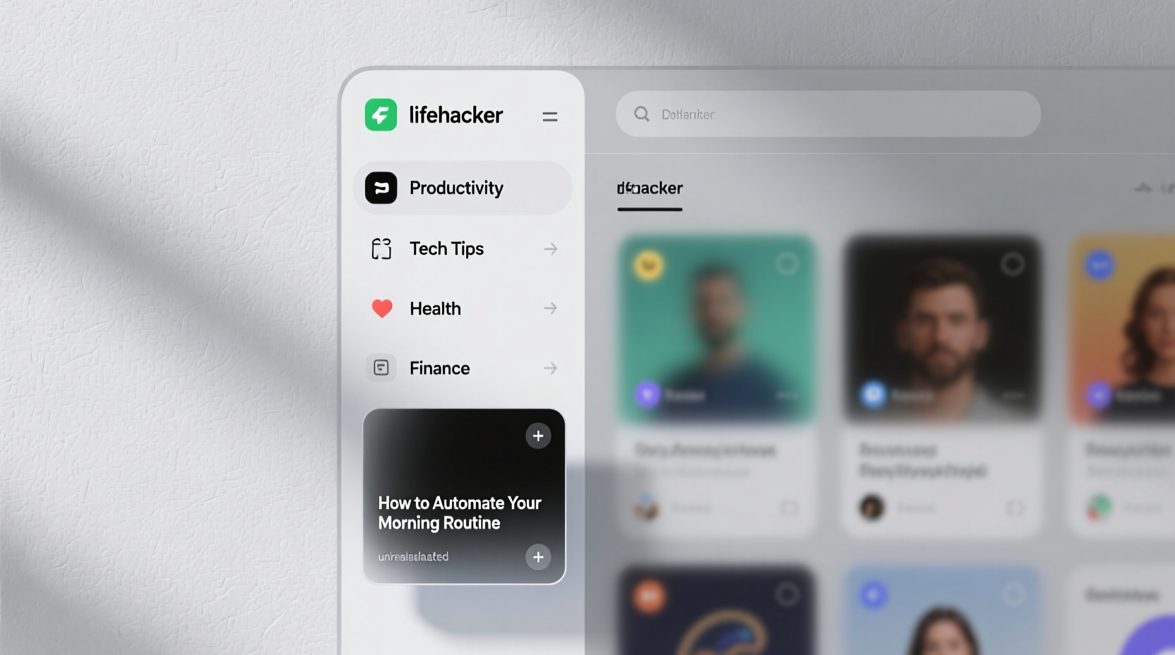 view lifehacker posts by category inline
