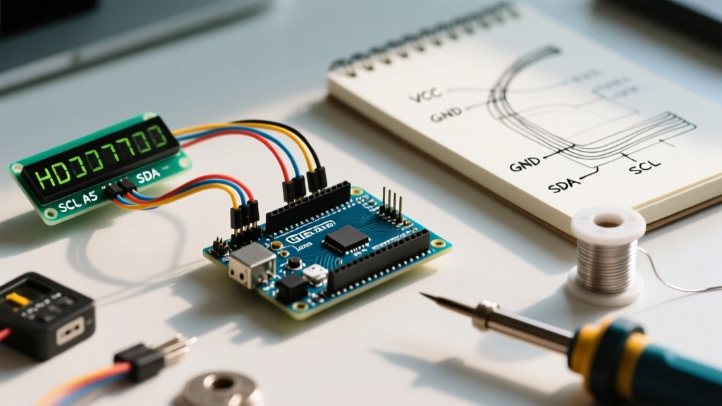 Wiring an I2C Display for Arduino: A Beginner's Tutorial