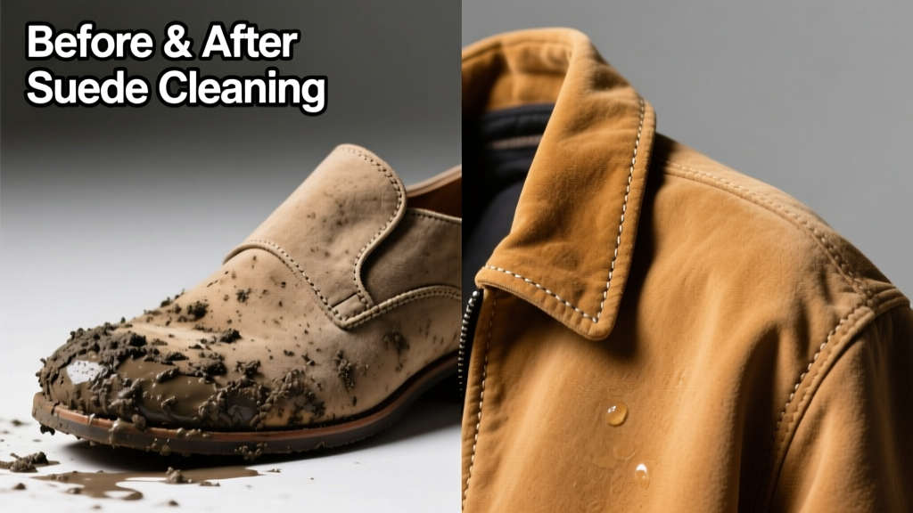 How to Remove Mud from Suede Shoes and Jackets Safely