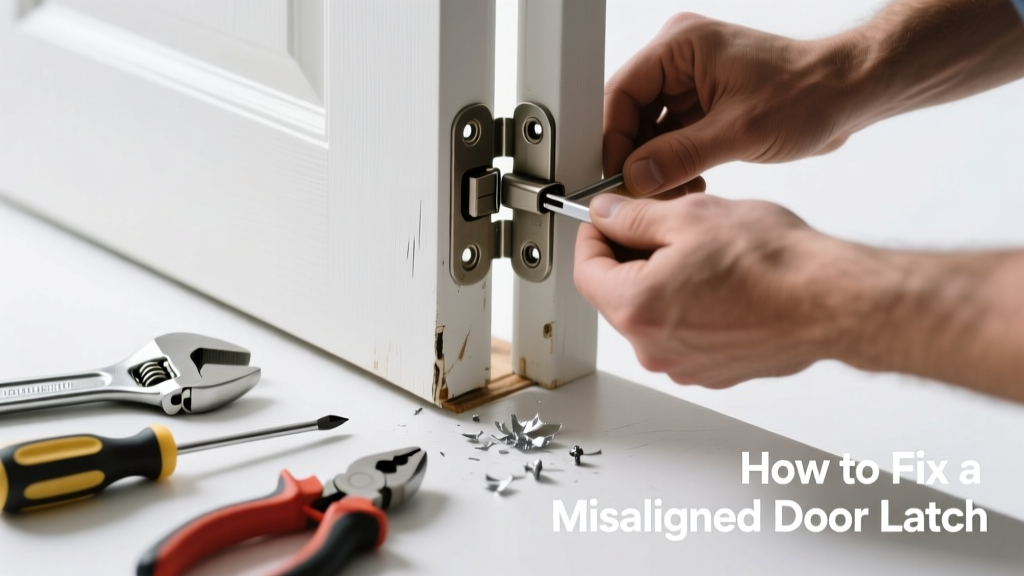 How to Fix a Misaligned Door Latch