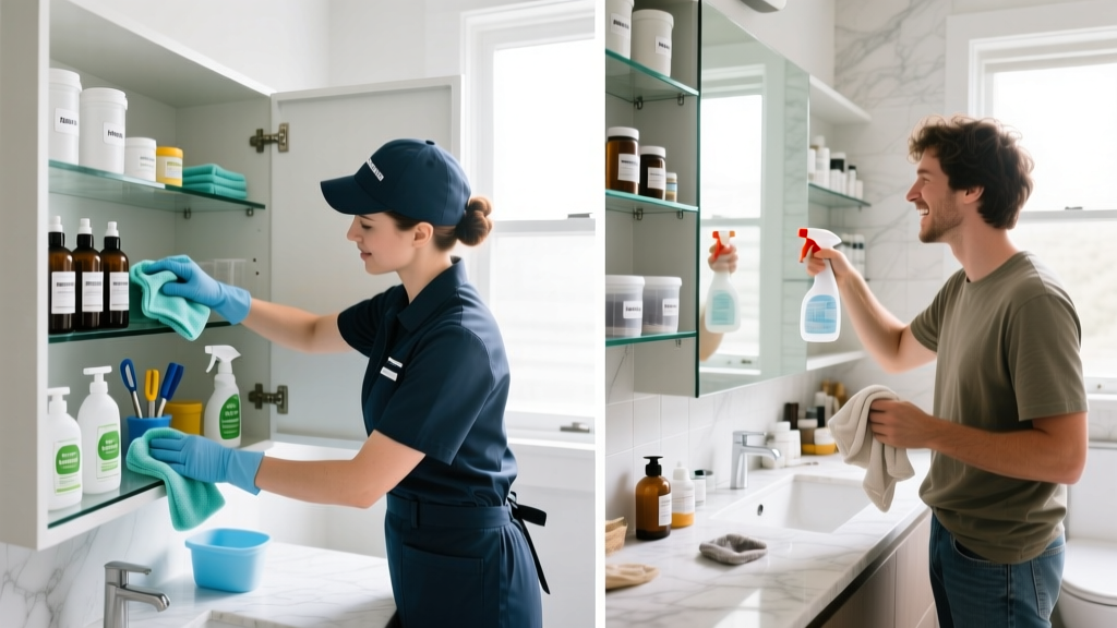 Medicine Cabinet Professional Cleaning vs DIY: Proven