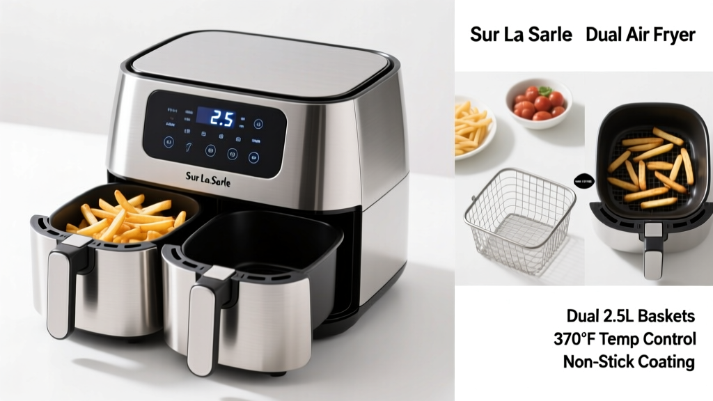 Sur La Table Dual Air Fryer Review: Honest Verdict