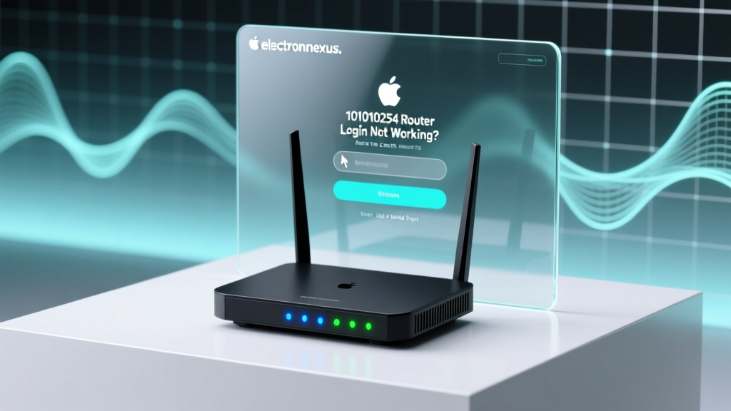 101010254 Router Login Not Working? Here’s the Exact Fix (No Guesswork, No Reset Needed — Just 4 Verified Steps)