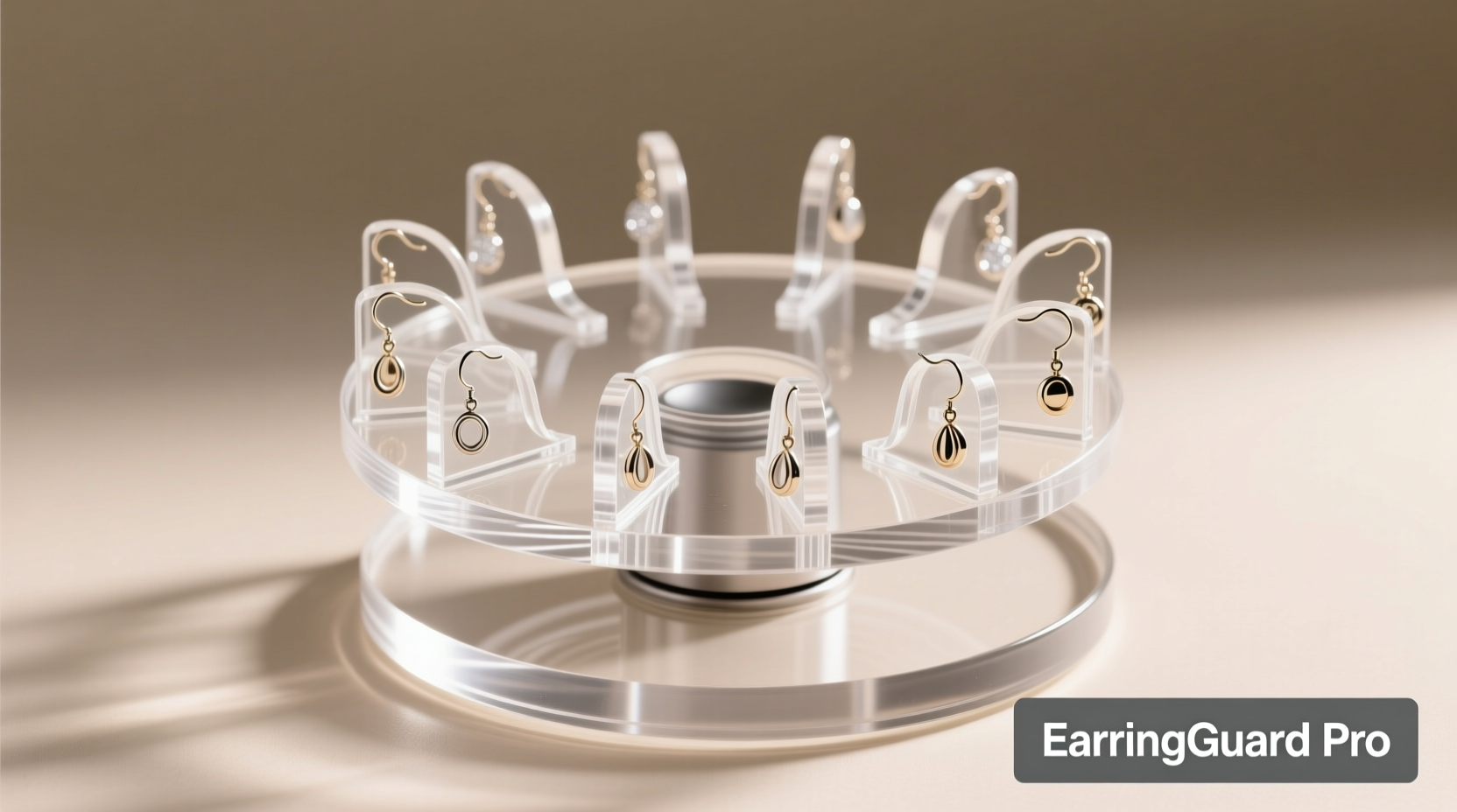 ear ring organizer acrylic stand vs hanging organizer