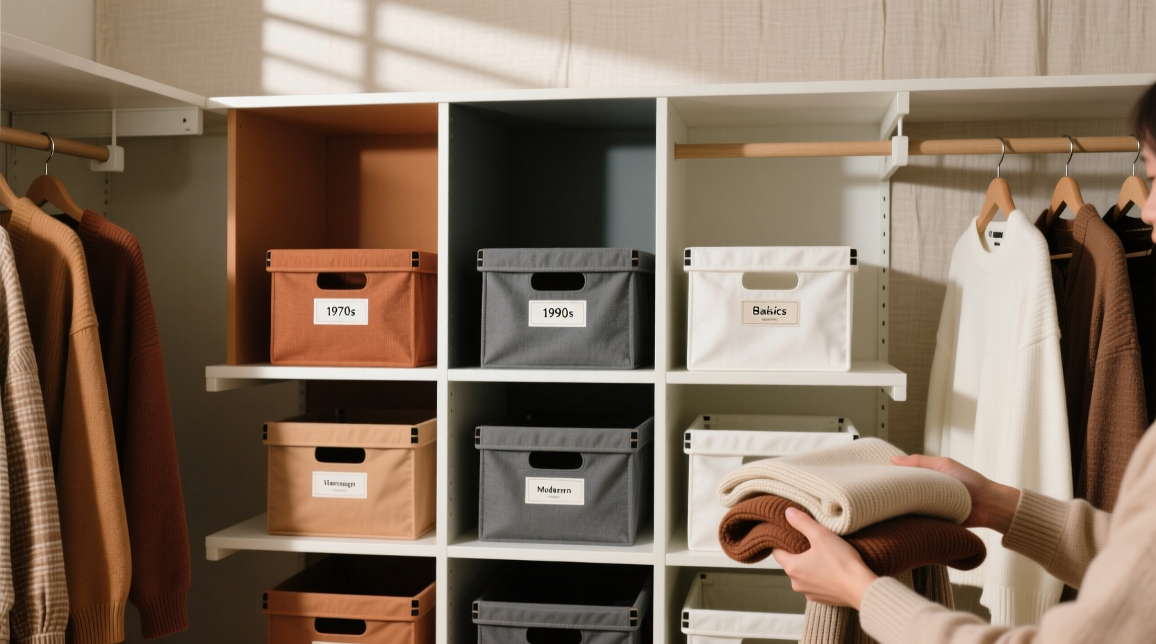 shared closet organization tips