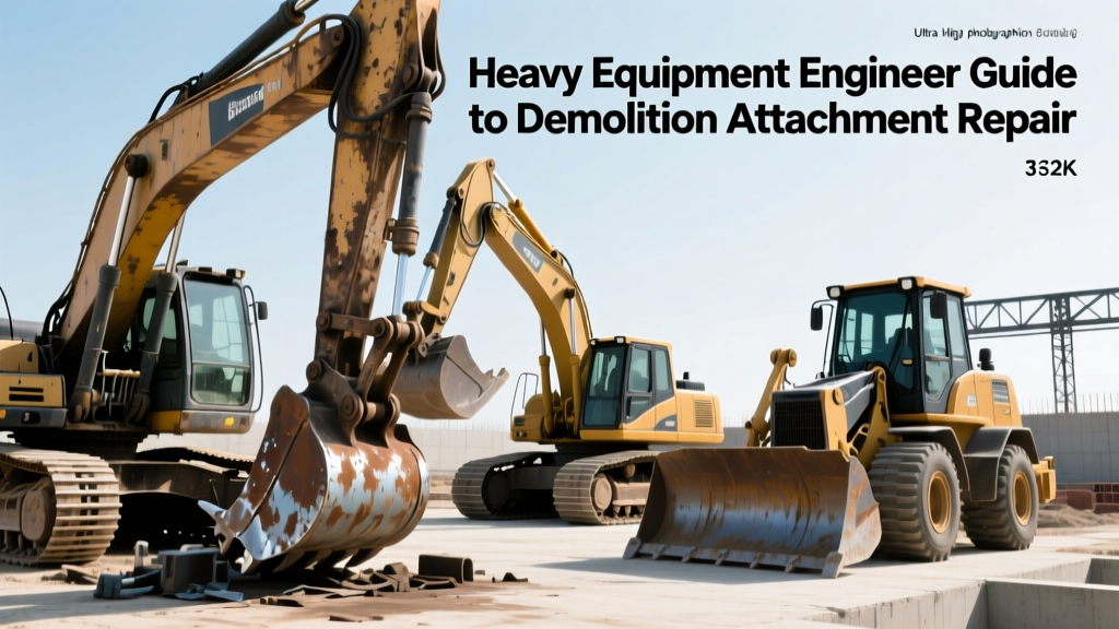 Heavy Equipment Engineer Guide to Demolition Attachment Repair