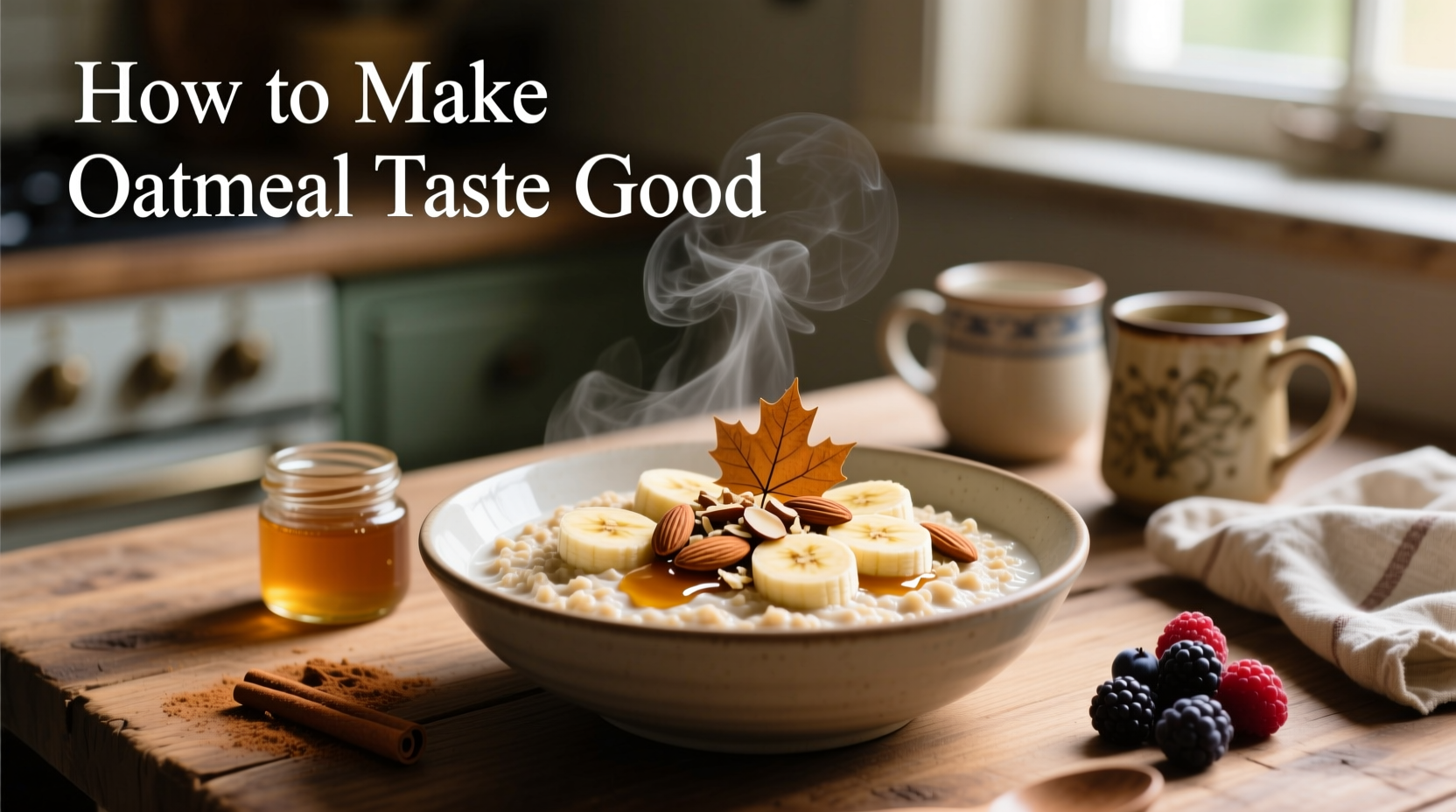 how to make oatmeal taste good