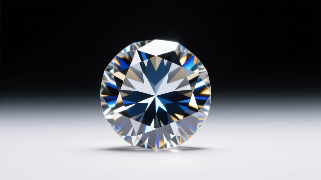 Macro shot of a pear-cut diamond revealing a subtle bow-tie shadow across the center, lit by soft diffused studio lighting.
