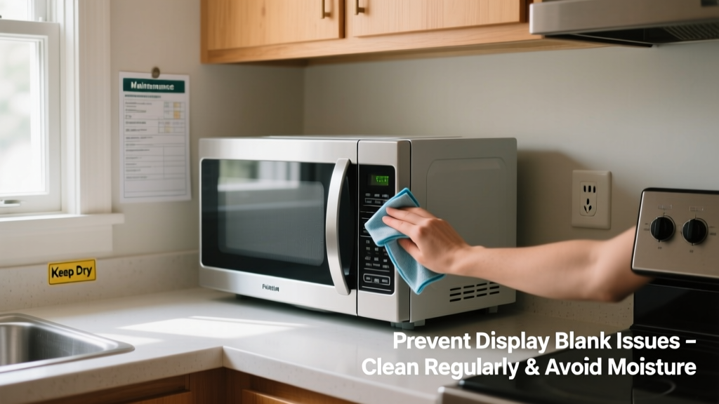 How to Prevent Microwave Display Blank Issues