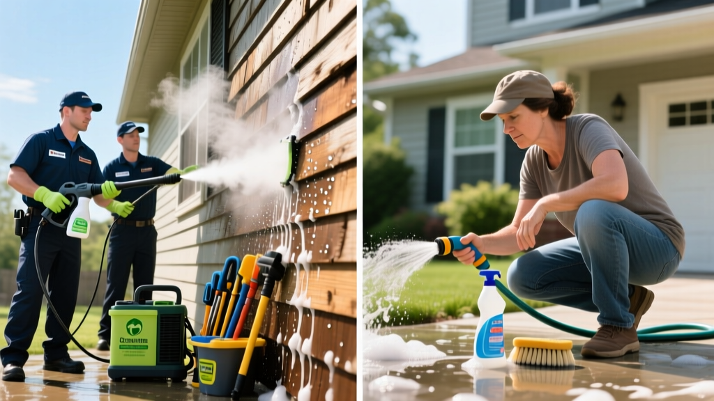 Proven Siding Professional Cleaning vs DIY Guide 2026
