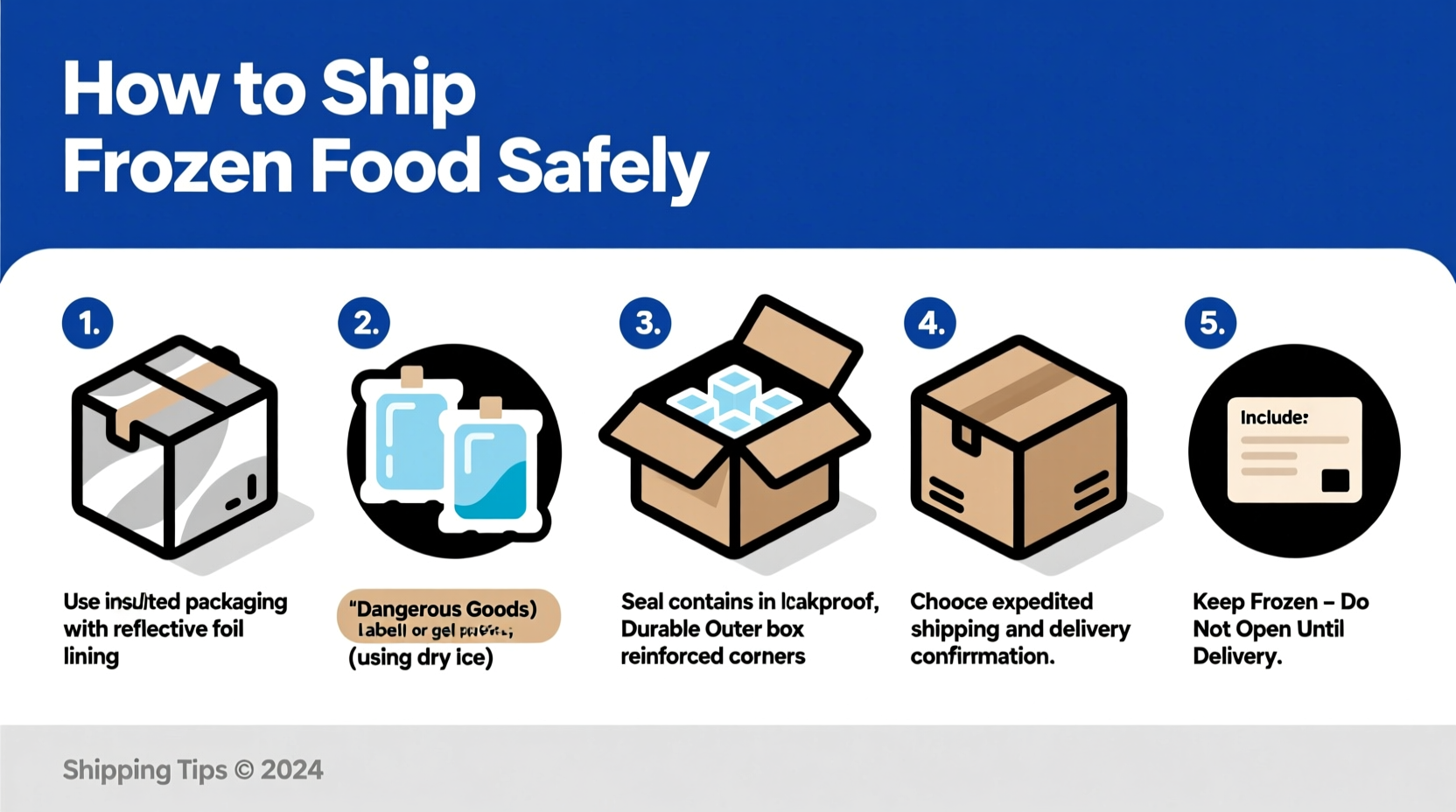 How to Safely Ship Frozen Food: Complete Guide