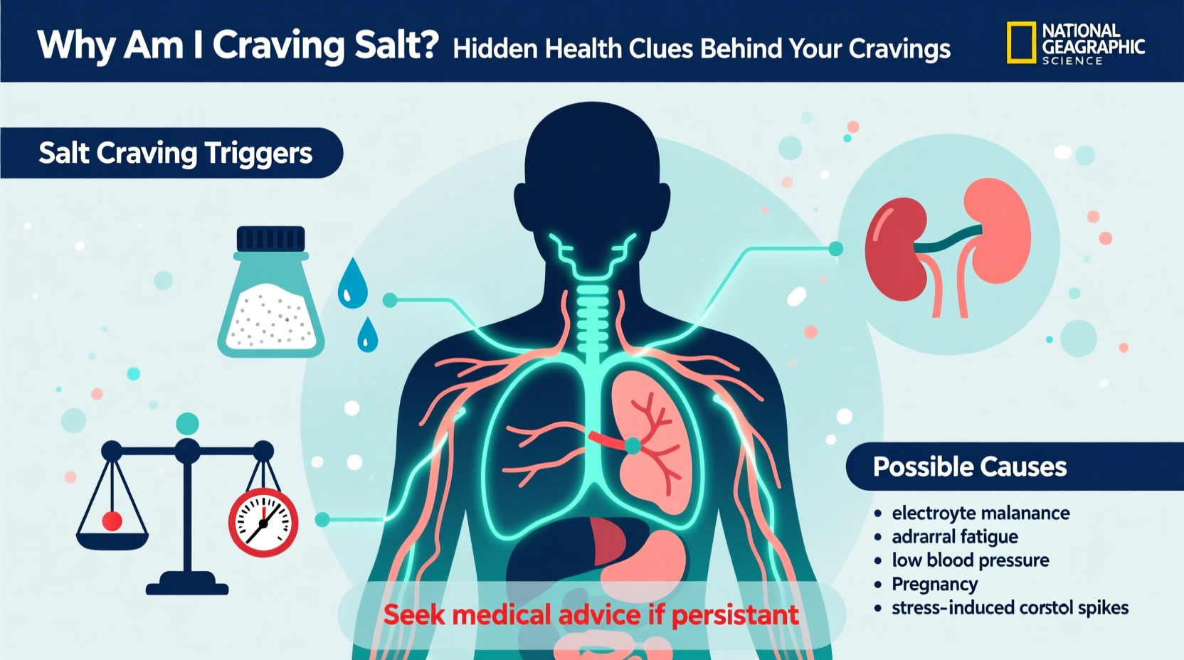 why am i craving salt so much possible health clues behind it
