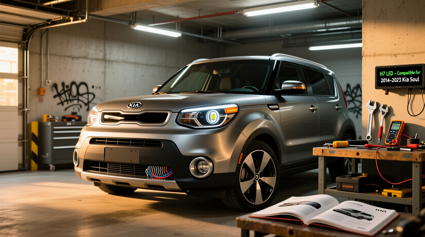 How to Choose Headlight for Kia Soul, What Kind of Bulb Does It Take?