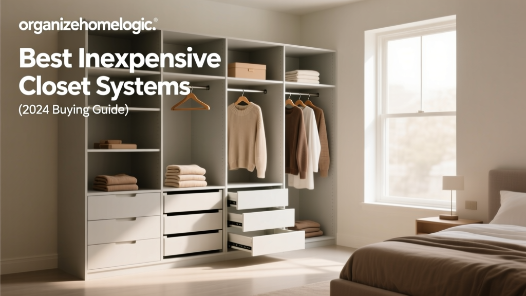 Best Inexpensive Closet Systems (2024 Buying Guide)