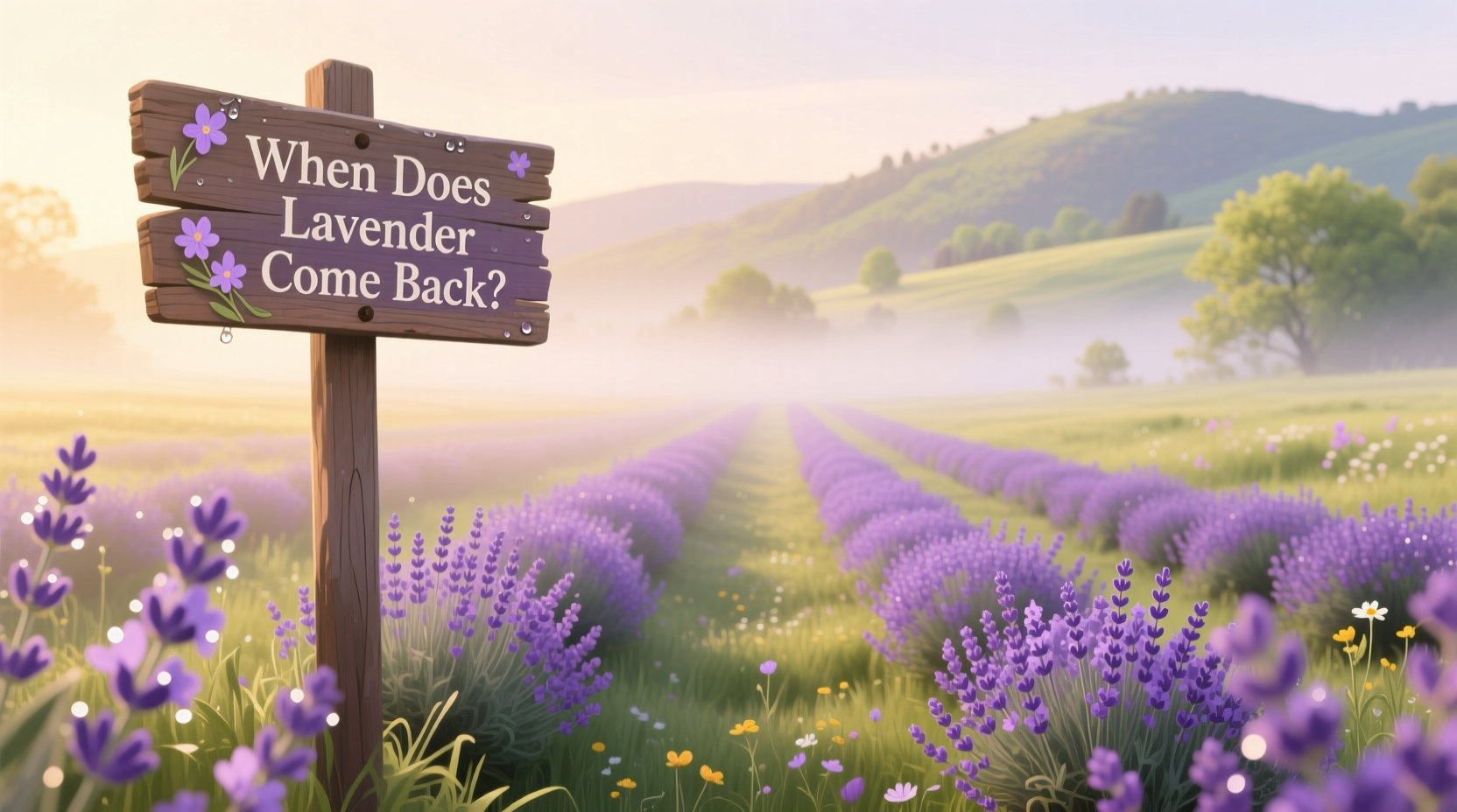 When Lavender Returns: 5 Zone Tips | TheHomeSprouts