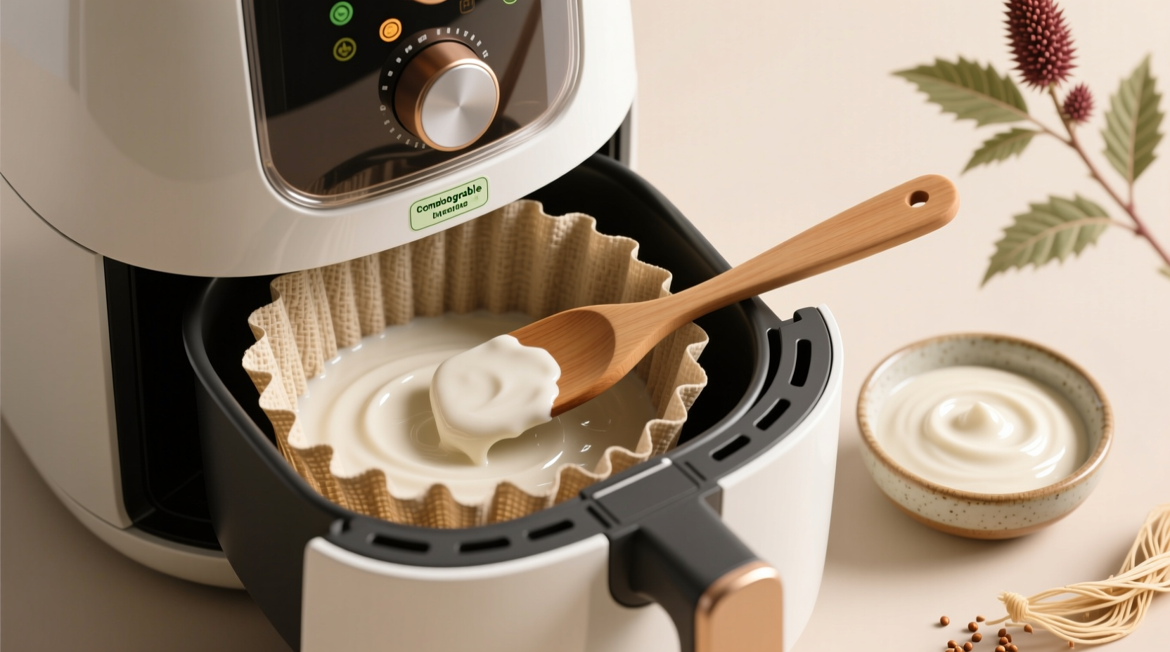 eco friendly cleaning tips air fryer liners starch paste