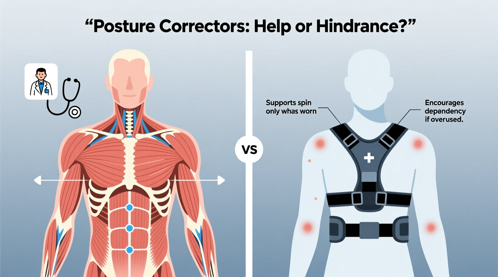 are posture correctors actually helping or just uncomfortable props