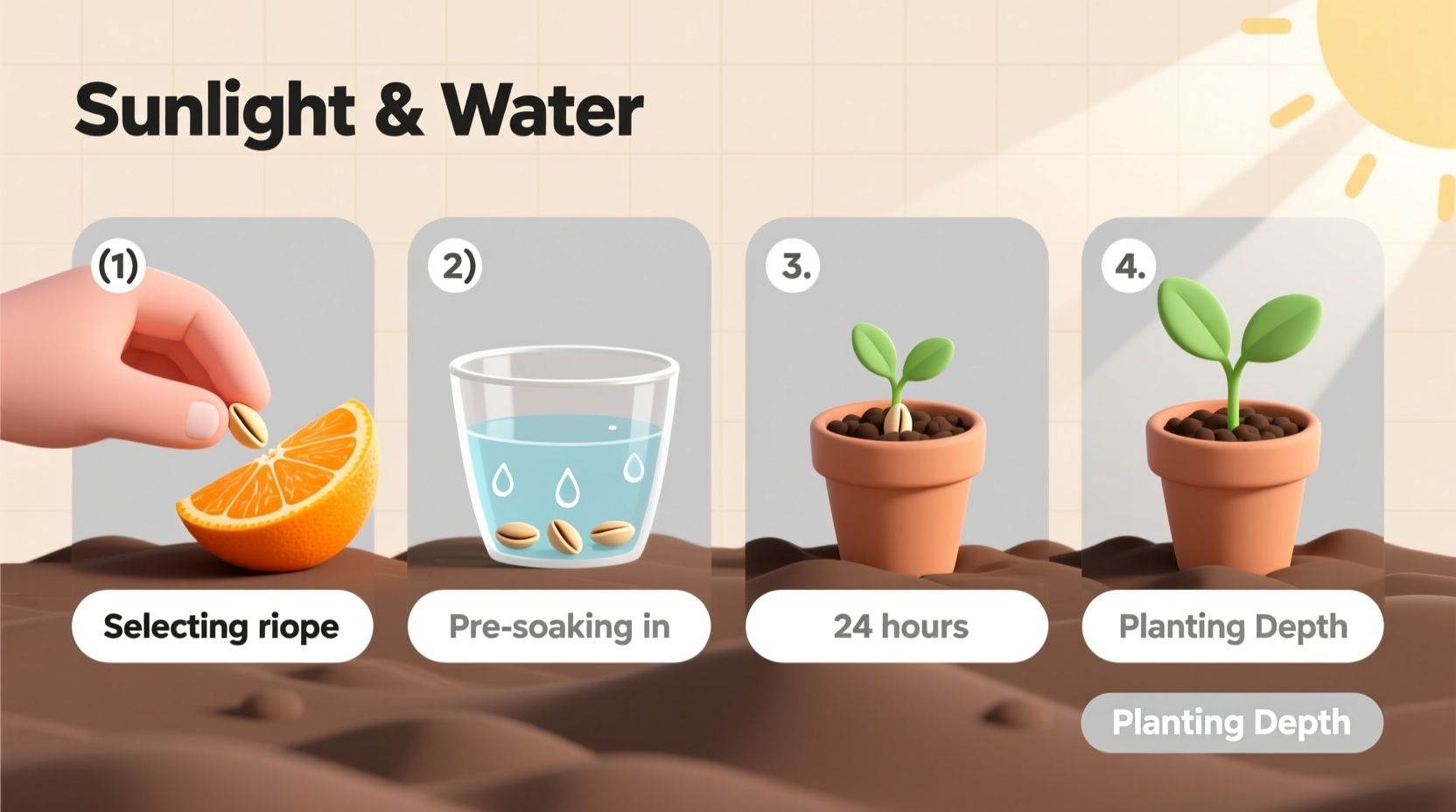 How to Plant Orange Seeds: Step-by-Step Guide