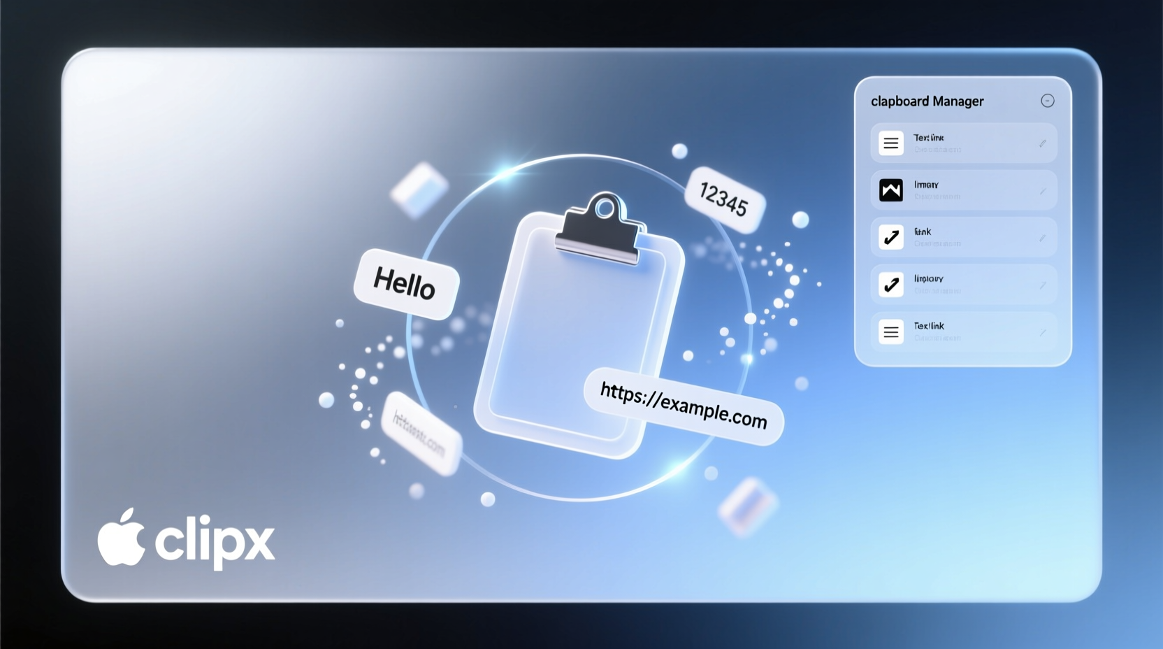 manage your clipboard with clipx