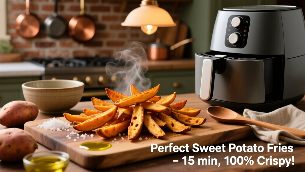 Perfect Sweet Potato Fries in an Instant Air Fryer