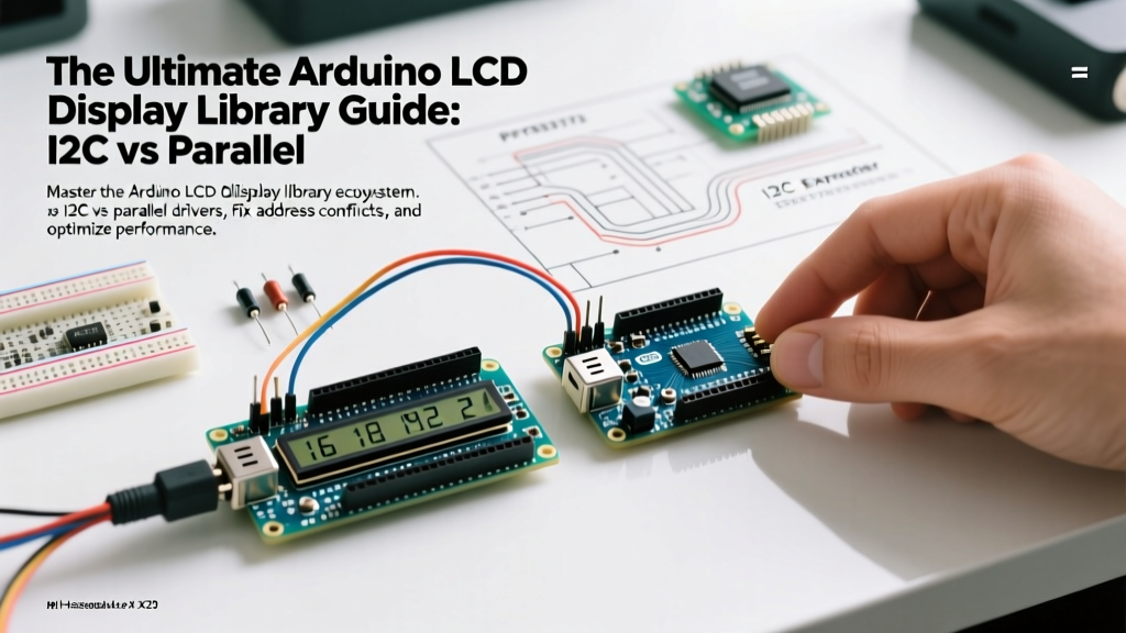 The Ultimate Arduino LCD Display Library Guide: I2C vs Parallel