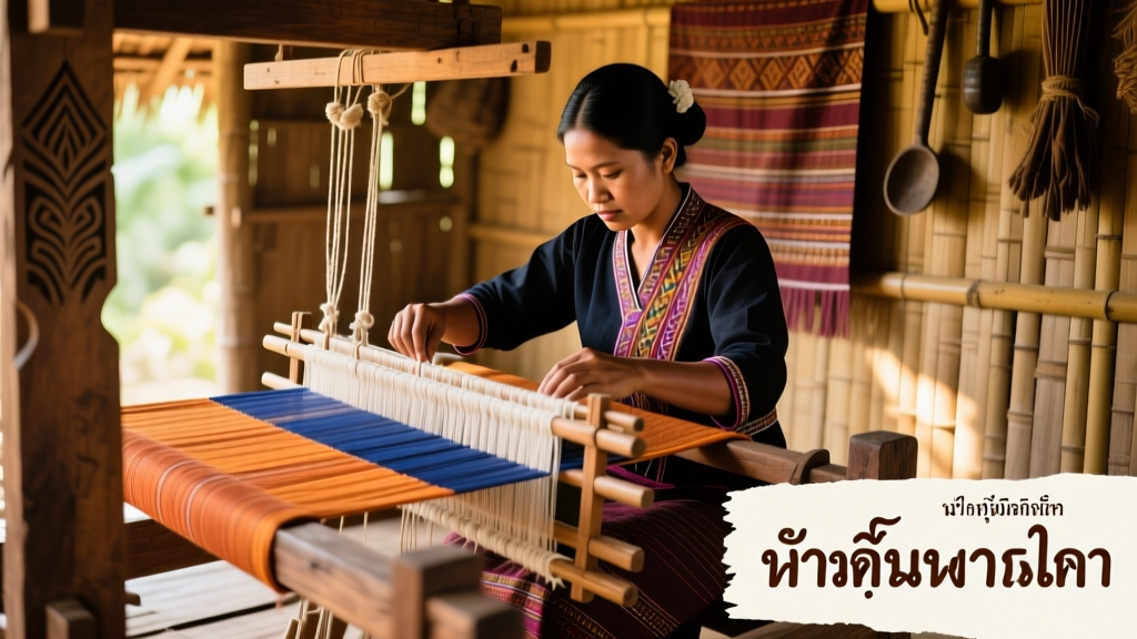 Thai Phasin Weaving Patterns And Hill Tribe Loom Types