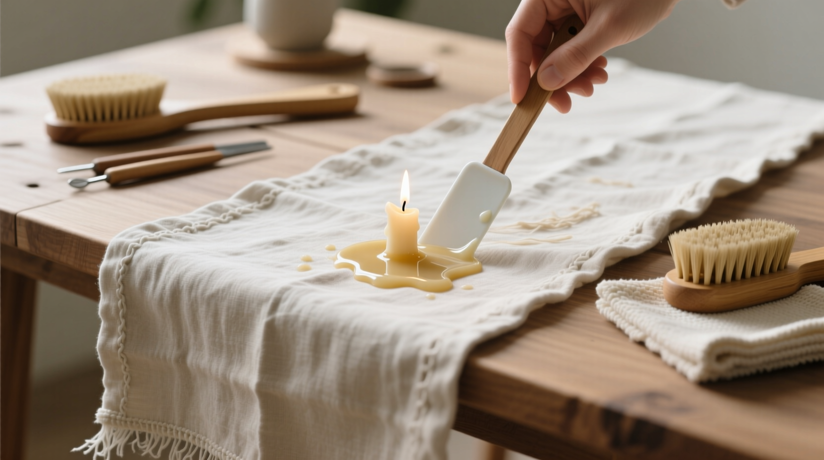 eco friendly wax removal for cotton runners