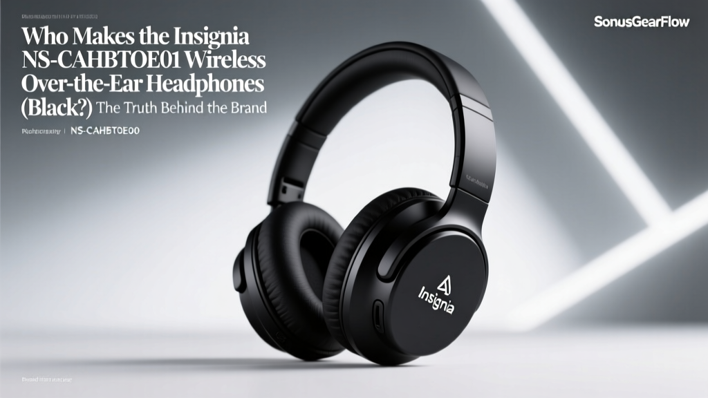 Insignia NS-CAHBTOE01 Headphones: Who Makes Them?