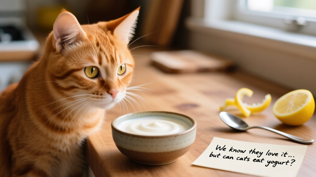 We Know They Love It, But Can Cats Eat Yogurt?