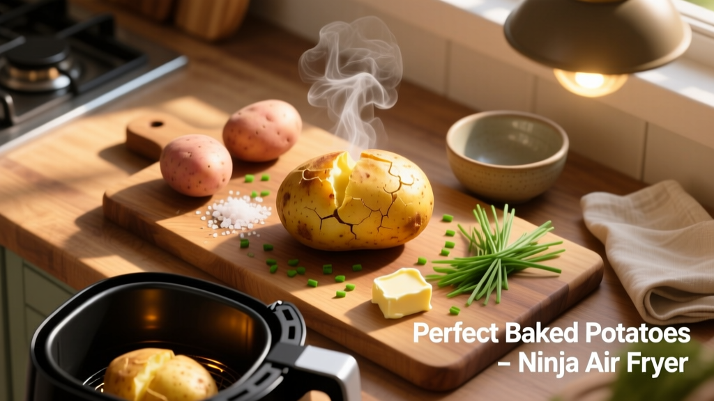 Perfect Baked Potatoes in Your Ninja Air Fryer