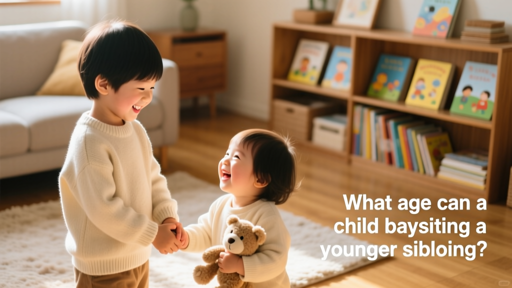 What Age Can a Child Babysit a Younger Sibling? Evidence-Based Guidance for Parents