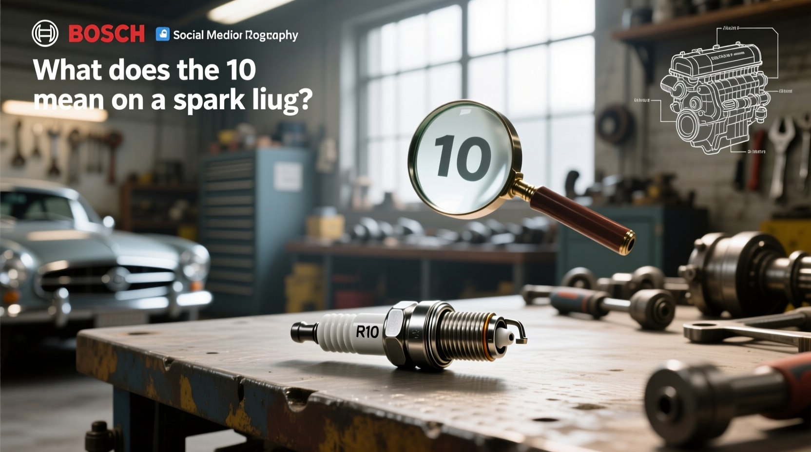 How to Choose Bosch Spark Plug R10: What Does the 10 Mean?