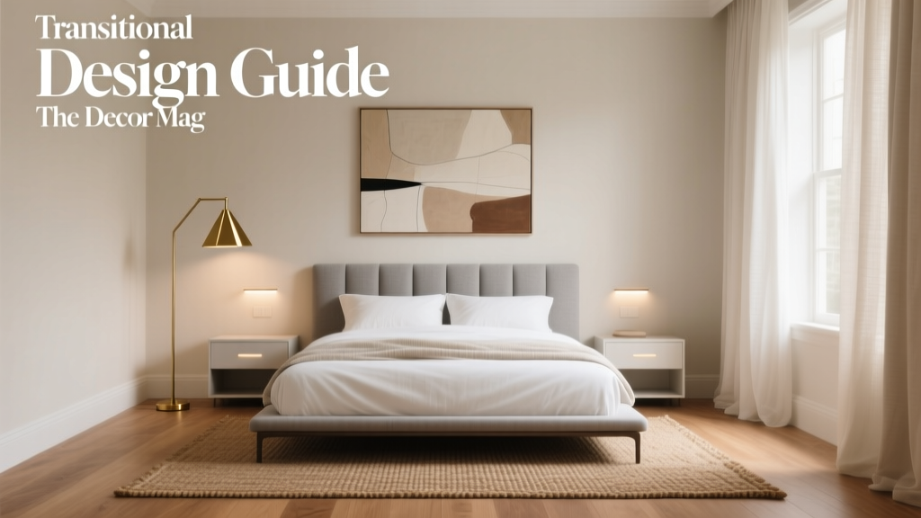 Transitional Bedroom Design Guide - The Decor Mag
