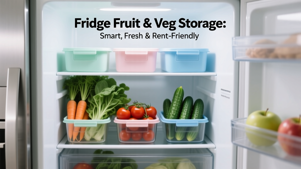 Fridge Fruit & Veg Storage: Smart, Fresh & Rent-Friendly