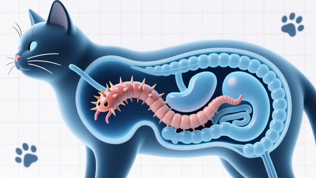 Cat Acanthocephalan: Thorn-Headed Intestinal Worm
