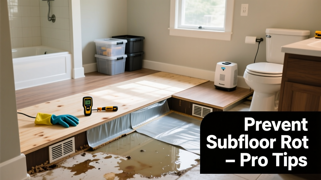 How to Prevent Subfloor Rot in Bathrooms and Basements