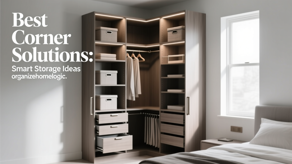 Best Corner Closet Solutions: Smart Storage Ideas