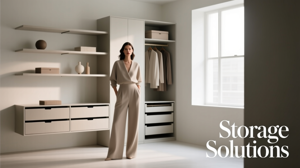 Space-Smart Female Storage for Modern Living