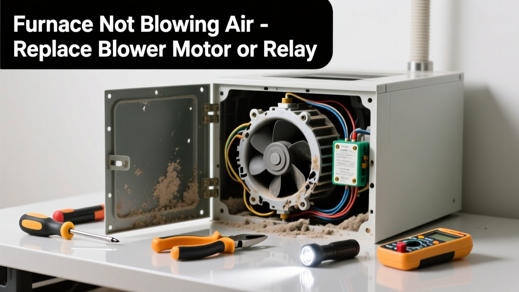 Furnace Not Blowing Air? Replace the Blower Motor or Relay