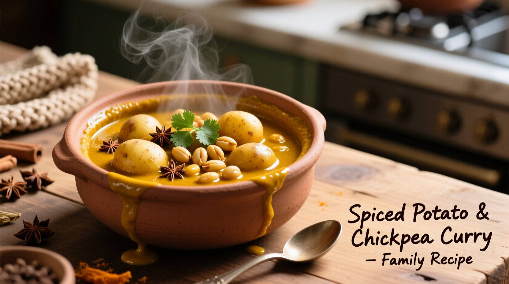 Perfect Potato Garbanzo Bean Curry Recipe in 45 Minutes