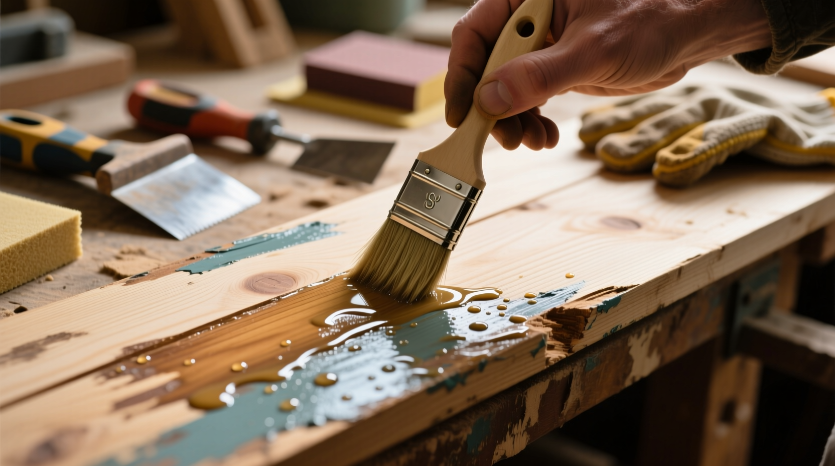 best way to remove paint from wood