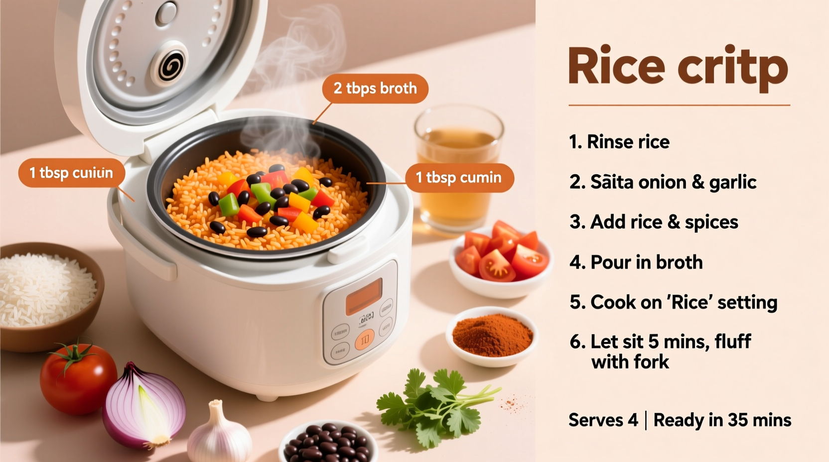 Perfect Mexican Rice in Rice Cooker: 5-Ingredient Recipe