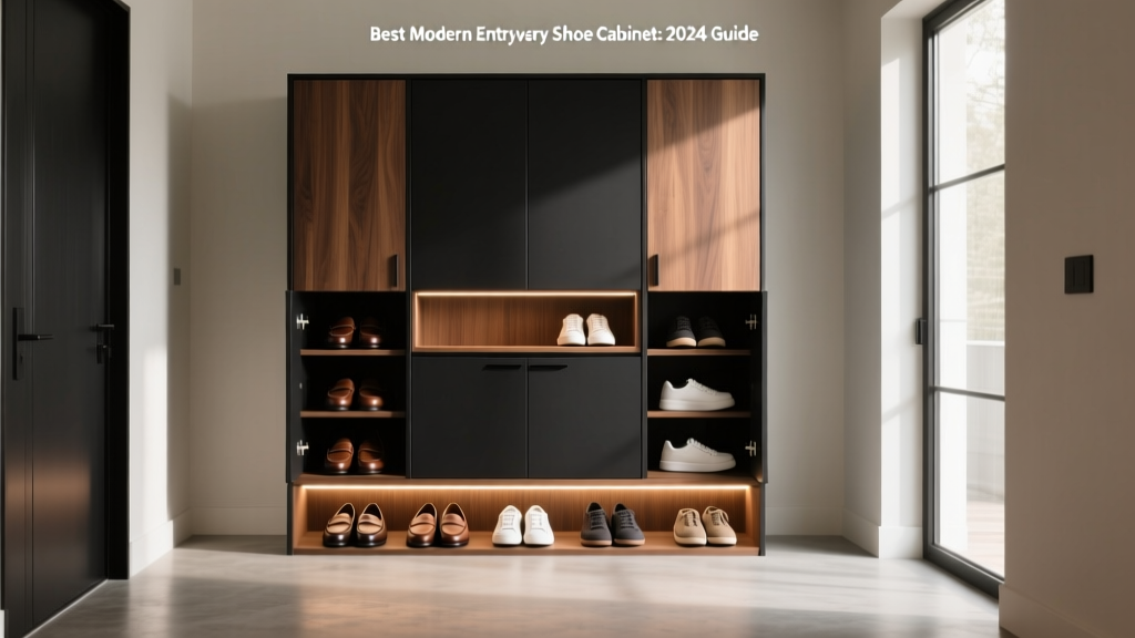 Best Modern Entryway Shoe Cabinet: 2024 Guide