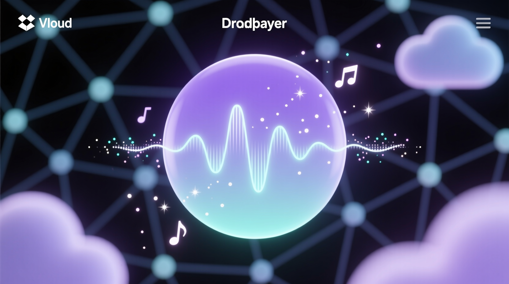 vibe cloud music player plays your music from dropbox