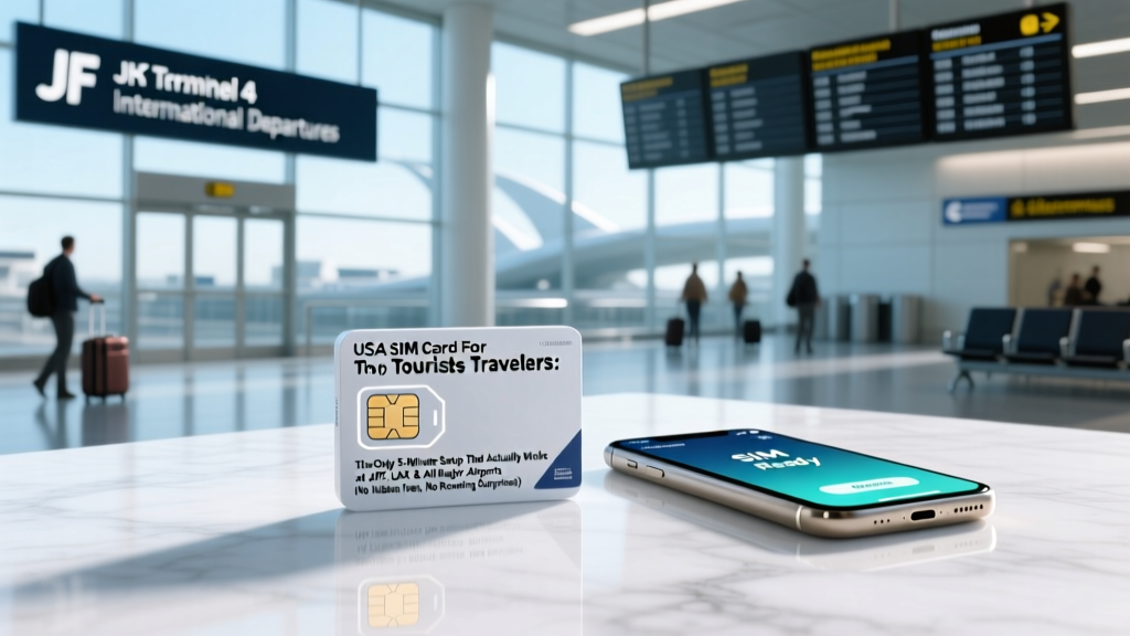 USA SIM Card For Tourists Travelers: The Only 5-Minute Setup That Actually Works at JFK, LAX & All Major Airports (No Hidden Fees, No Roaming Surprises)